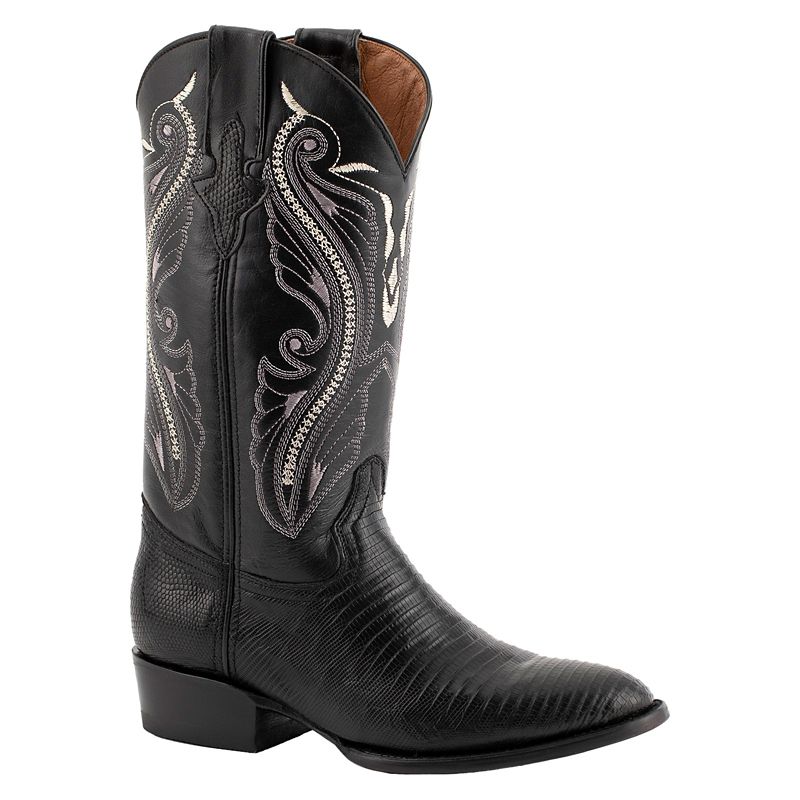 Ferrini Taylor Teju Lizard Round Toe Cowboy Boots