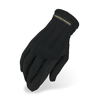 Heritage Power Grip Gloves 8/9 Black