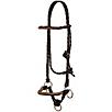 Mustang Side Pull Rope Halter with Braided Nose