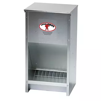 Galvanized High Capacity Poultry Feeder