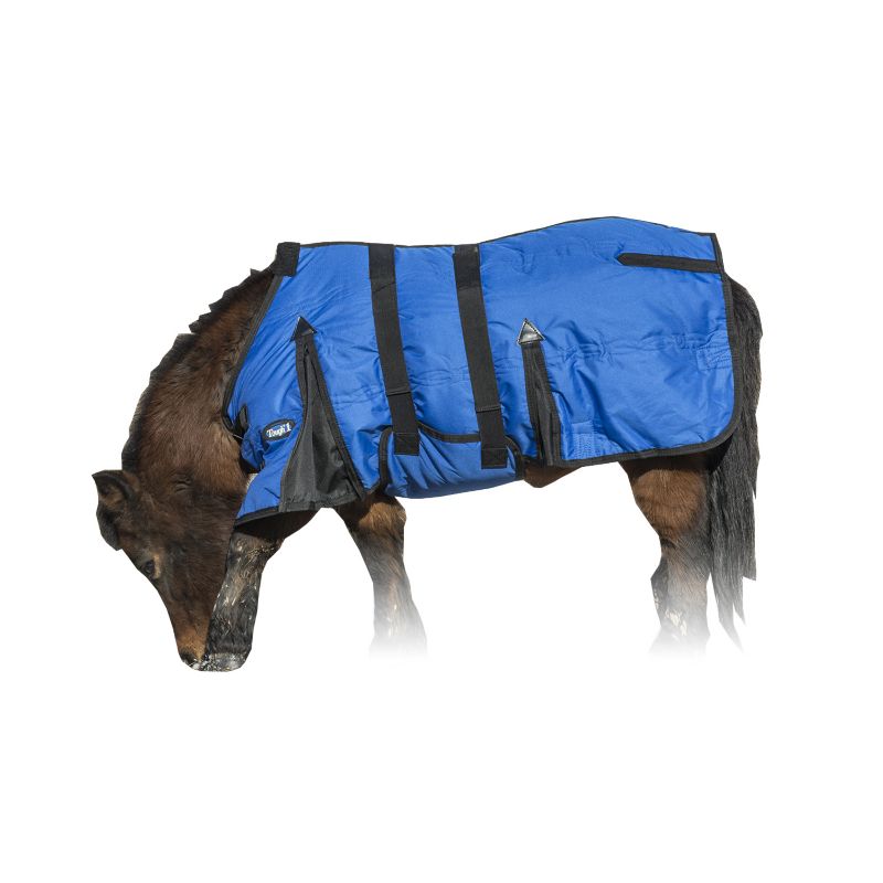 Tough-1 600D Miniature Stable Blanket With Belly Wrap 