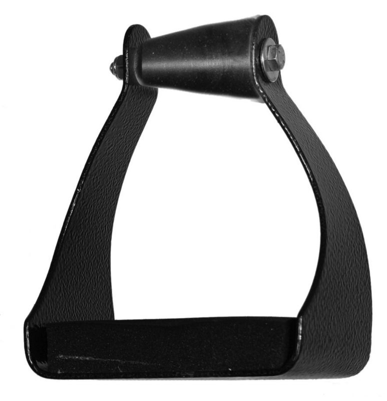 0240-3100 Tucker Ergo Balance Trail Glide Stirrups 3 Blk sku 0240-3100