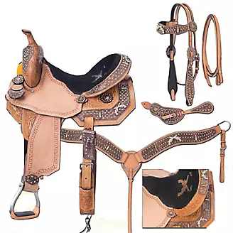 Silver Royal Pistol Annie Saddle Package