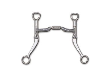 Myler 7 Flat Shank Low Port Comfort Snaffle 4.75