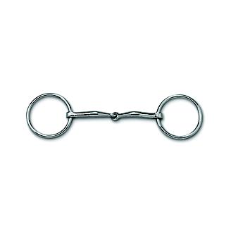 STAINLESS STEEL LOOSE RING SNAFFLE BITS  FROM 3" TO 5.5" 