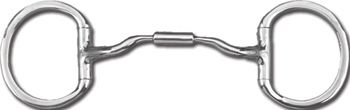 Myler Eggbutt No Hook Low Port Comfort Snaffle - StateLineTack.com