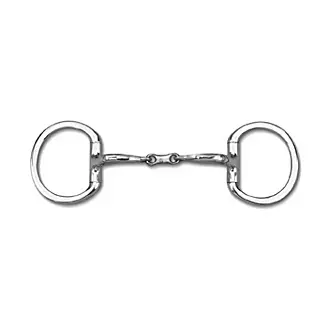 Myler SS Eggbutt w/out Hooks French Link Snaffle
