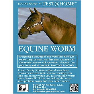 Equine Worm Test@Home Kit