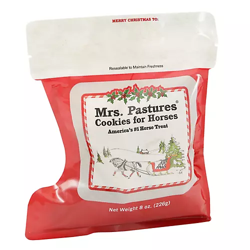 Mrs. Pastures Cookies 8oz Christmas Stocking - Horse.com - WarehouseOutlet