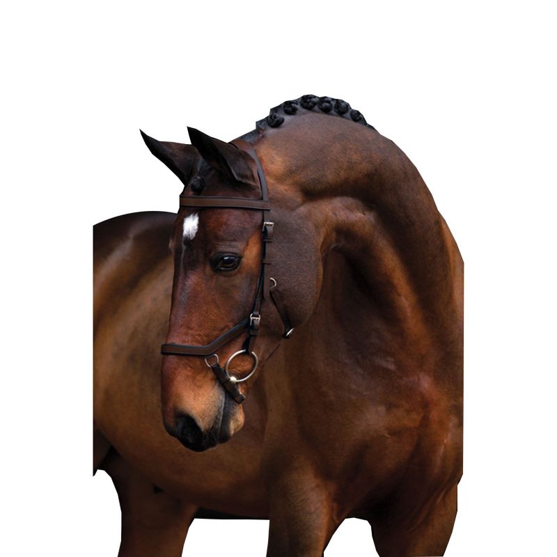 SBAC9D-NAB0-PY Rambo Micklem Competition Bridle Pony Havana sku SBAC9D-NAB0-PY