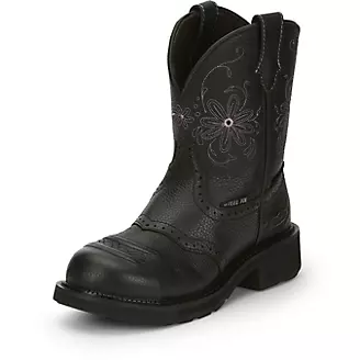 Justin Ladies Wanette WP Steel Boots
