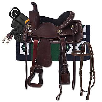 Royal King Bailey Youth Roper Saddle Package