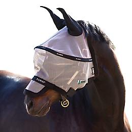 HKM Horse Fly Mask Extra Soft And Elastic highly elastic easy to pull over the 
