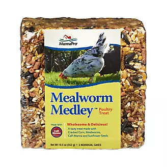 Mealworm Medley Poultry Cakes