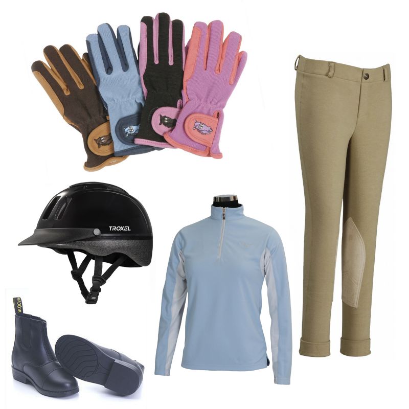 childrens horse riding gear
