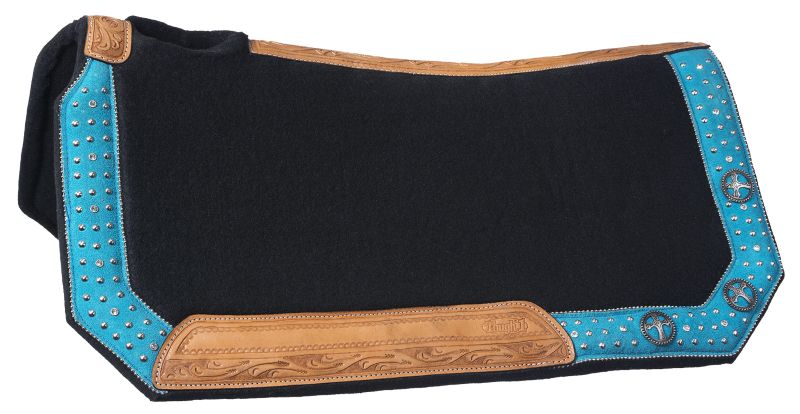 Silver Royal Gypsy Spirit Wool Contour Saddle Pad