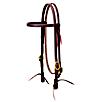 Weaver Working Cowboy Browband Headstall w/Brass