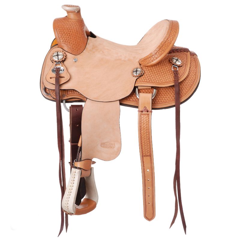 Silver Royal Wylie Youth Wade Saddle 12in Light Oi