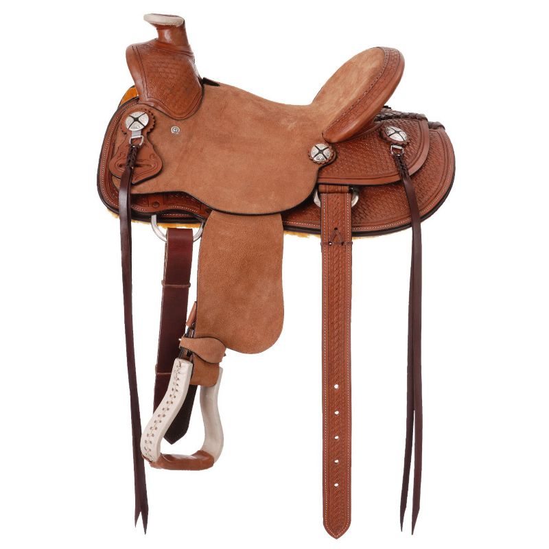 Silver Royal Wylie Youth Wade Saddle 12in Lt Chest