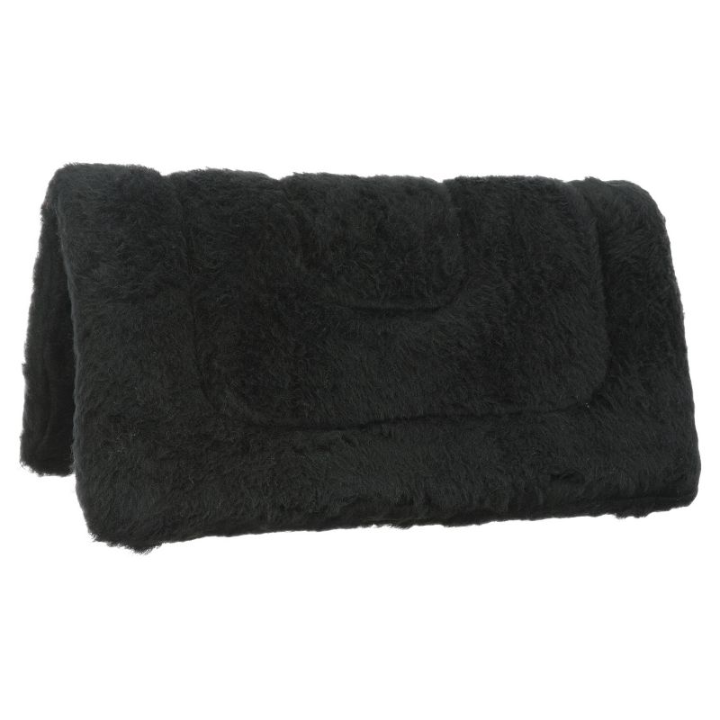 31-634-2-0 Tough1 Miniature Western Fleece Saddle Pad Black sku 31-634-2-0