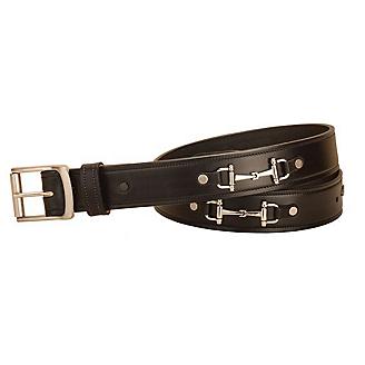 Tory Leather 1 1/2 Inch Snaffle Bit Belt