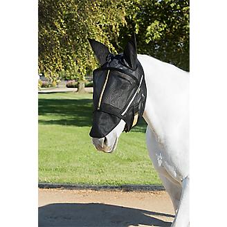 Details about   Noble Equestrian Guardsman Fly Mask with Ears 