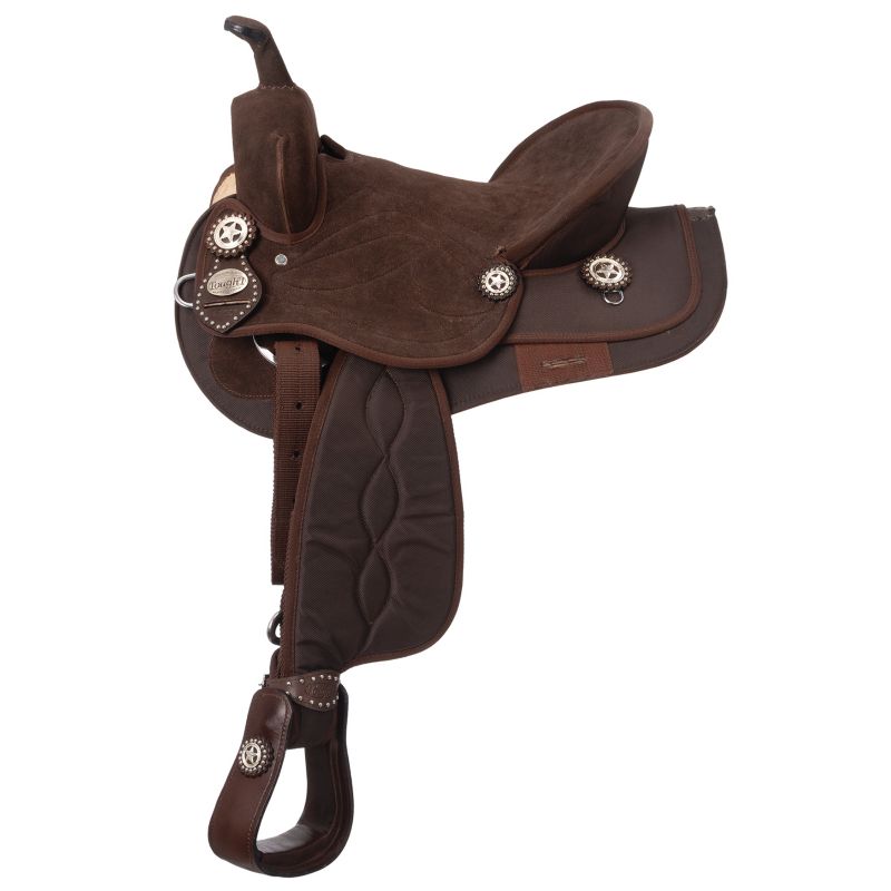 Blemished King Series Synthetic Trail Saddle Brown