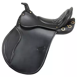 EquiRoyal Comfort Trail Saddle w/ Horn