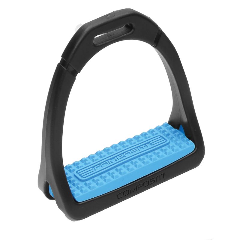 Shires Composite Premium Profile Stirrups Baby Blu