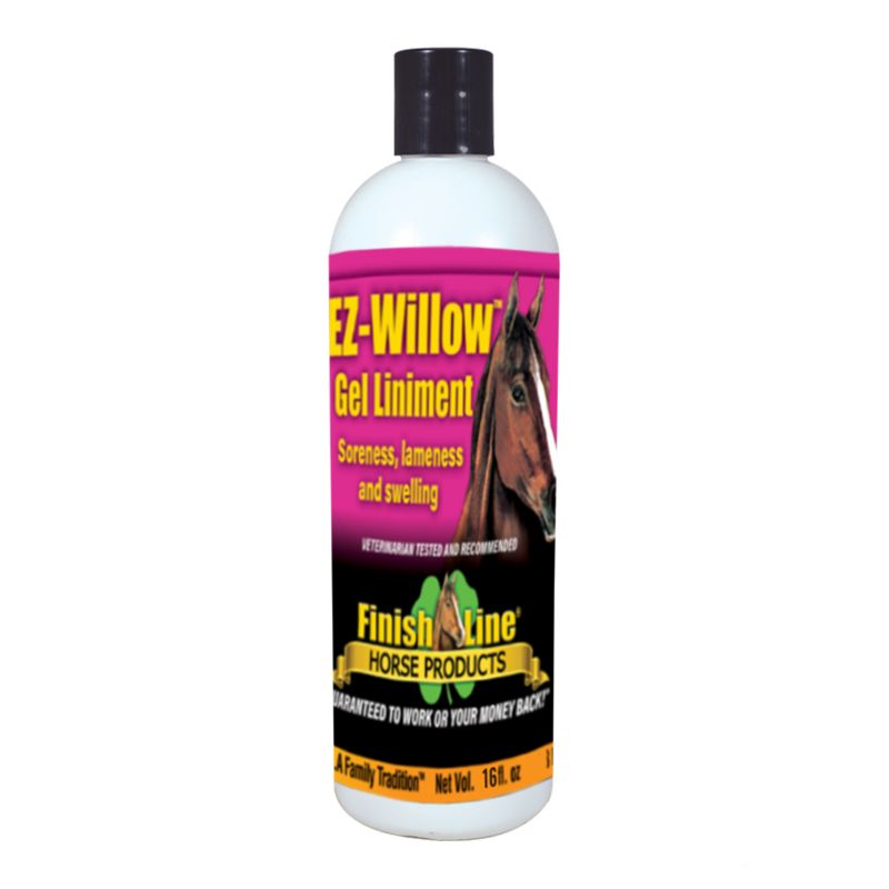 Finish Line 129100 Ez-Willow Gel Liniment, 16 Oz.