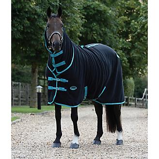 Weatherbeeta Fleece Cooler Sheet Combo with Neck Cover and Lined Shoulders 