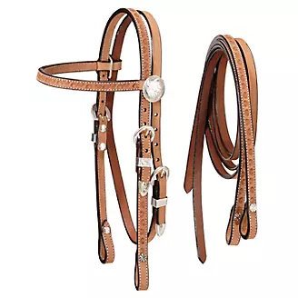 Tough-1 Mini Roughout Headstall with Reins