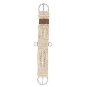 New Improved Smart Cinch Western Natural Mohair Blend 27 Strand Girth Roper Tack 28 Inch