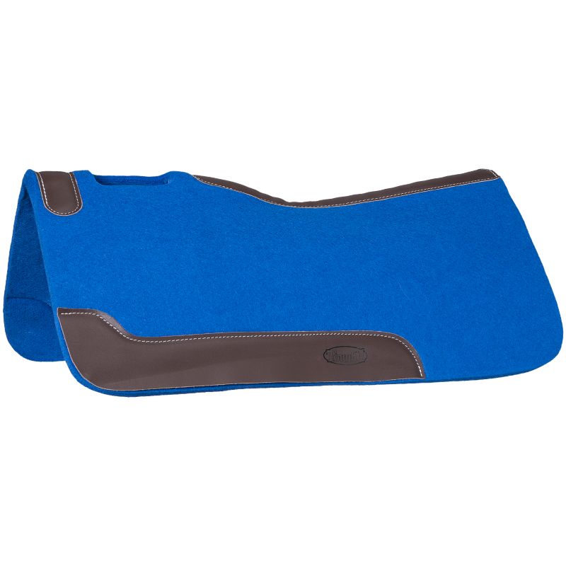 Tough1 Contour Felt Saddle Pad 32X32 Royal