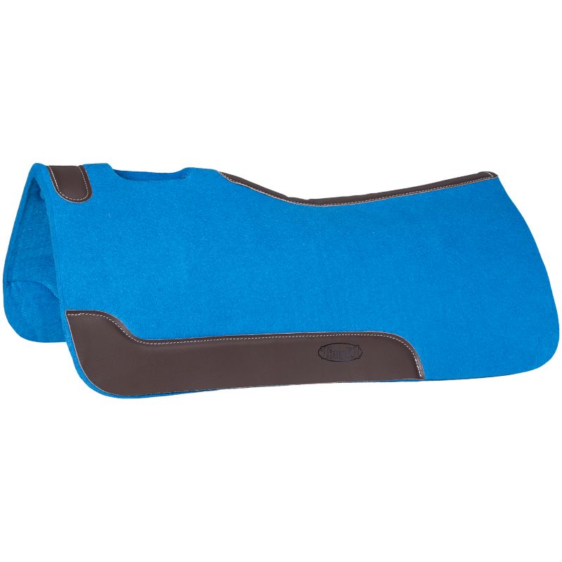 Tough1 Contour Felt Saddle Pad 32X32 Turquoise