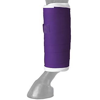 Polo Wraps/Stable Wraps Set of 4 Standard Size Radiant Purple Paisley