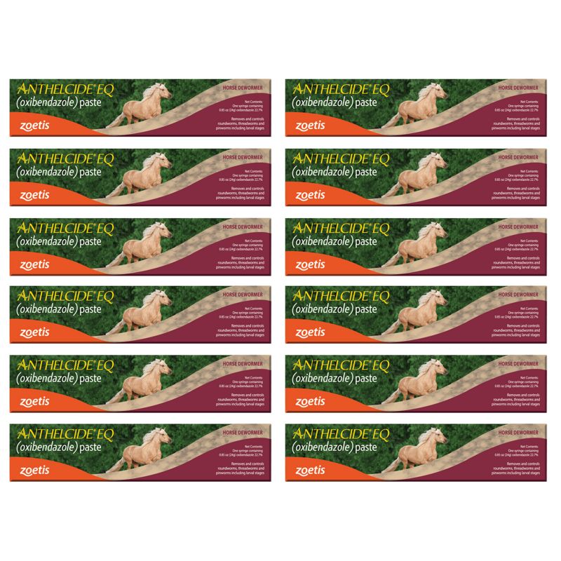 Anthelcide EQ 22.7 Oxibendazole Wormer 12-Pack