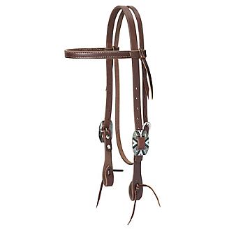 Reinsman 5/8in Pony Harness Browband Headstall 
