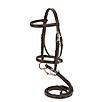 Tough1 Mini Raised Snaffle Bridle with Reins