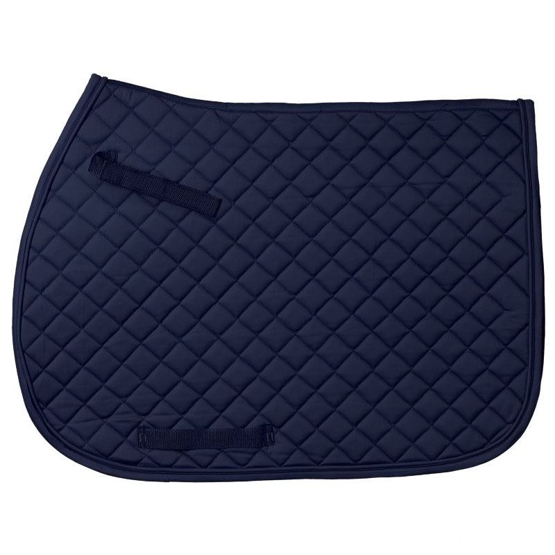 EquiRoyal Quilted AP Saddle Pad Navy Blue