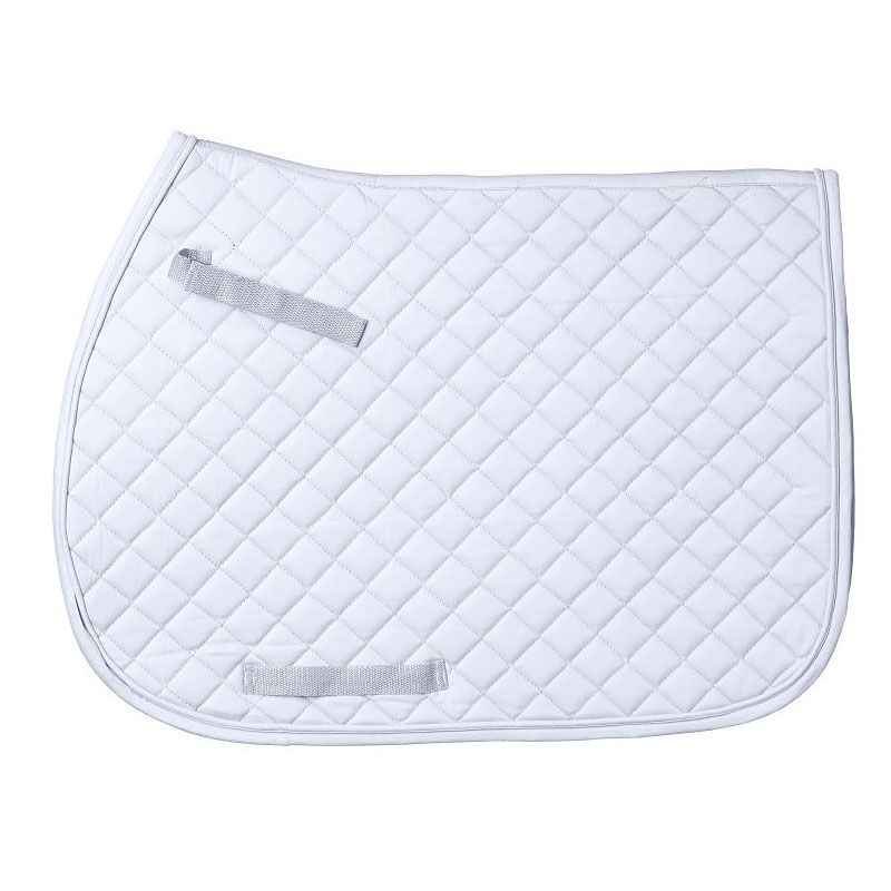 EquiRoyal Quilted AP Saddle Pad White