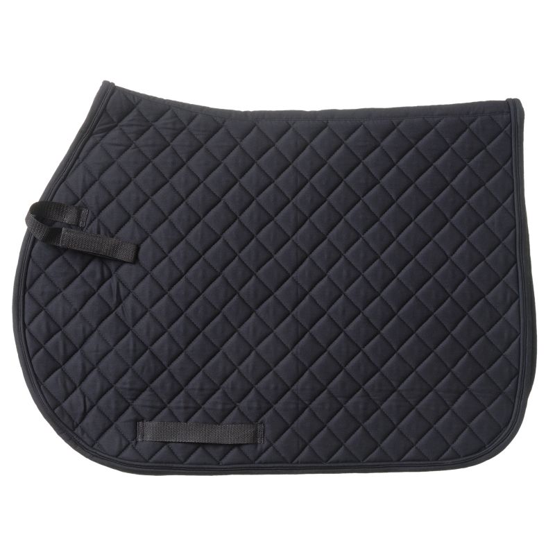 EquiRoyal Quilted AP Saddle Pad Black