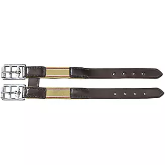 EquiRoyal Leather Girth Extender with Elastic End