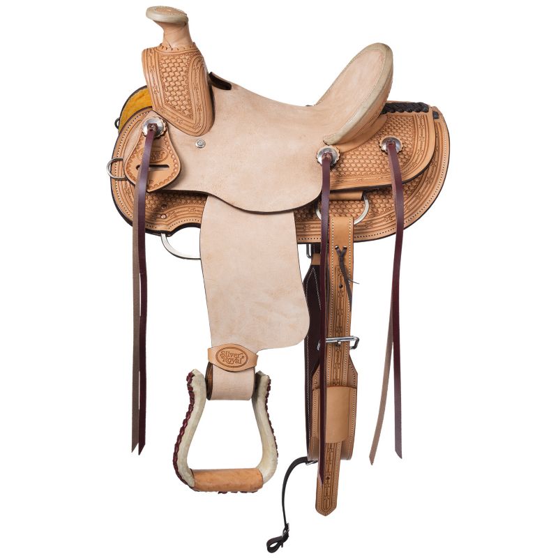 Silver Royal Walburg Youth Wade Saddle 12in