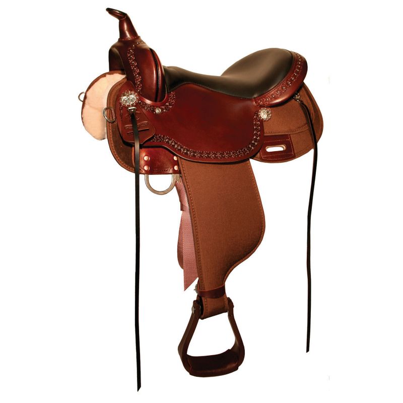High Horse Willow Springs Saddle 17 Wide Tob