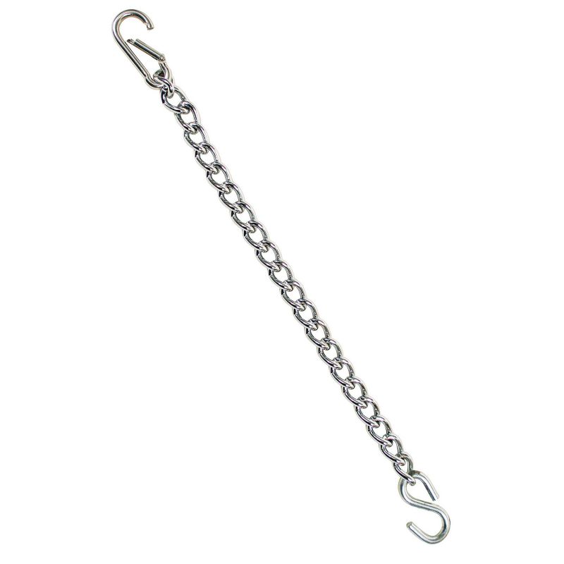 1010 Reinsman Curb Chain with Snap and S Hook sku 1010