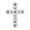 Decorative Cross w/ Stars & Barbwire