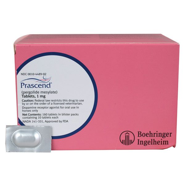 Prascend Pergolide Tablets 1mg 60ct