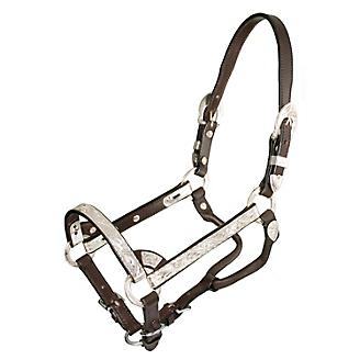 Royal King Brown Leather MINI PONY Sized Halter horse tack equine 44-701 