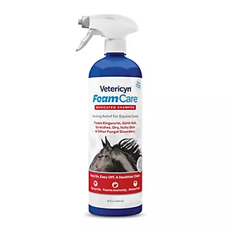 Vetericyn FoamCare Medicated Horse Shampoo